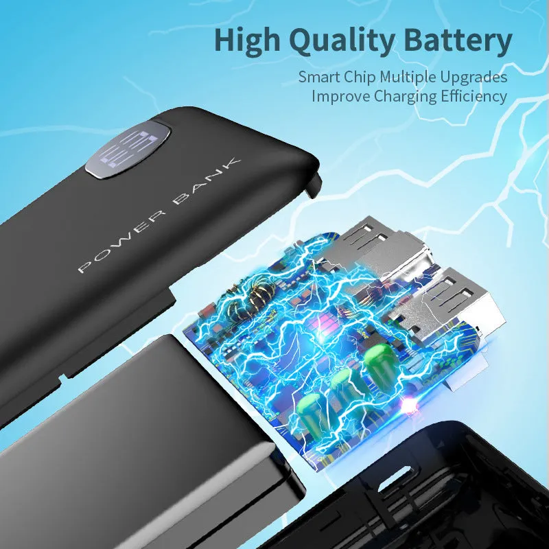 Iztia® 10000mAh Heated Vest Battery Pack - LED Display - Black