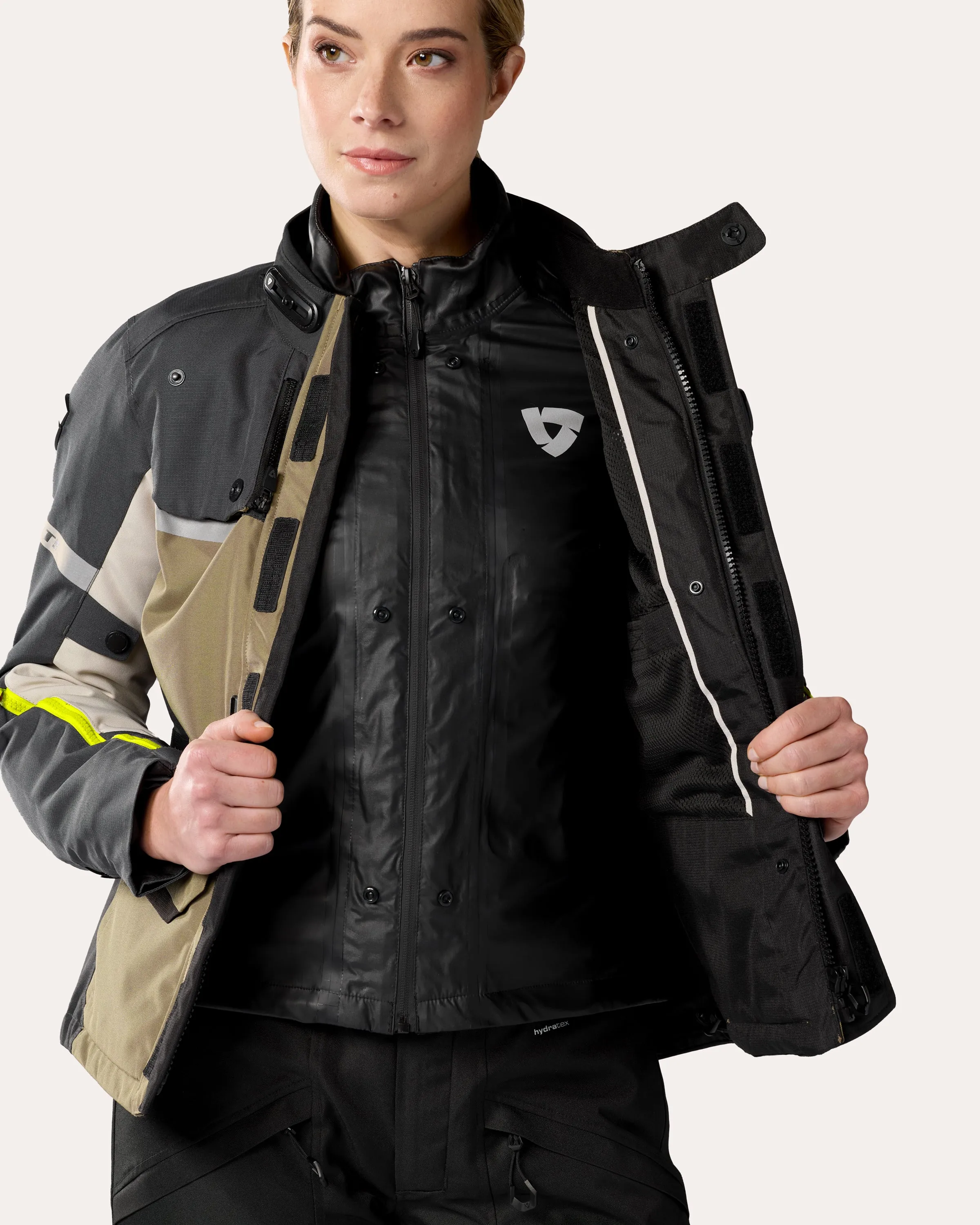 Jacket Outback 4 H2O Ladies | Silver-Black
