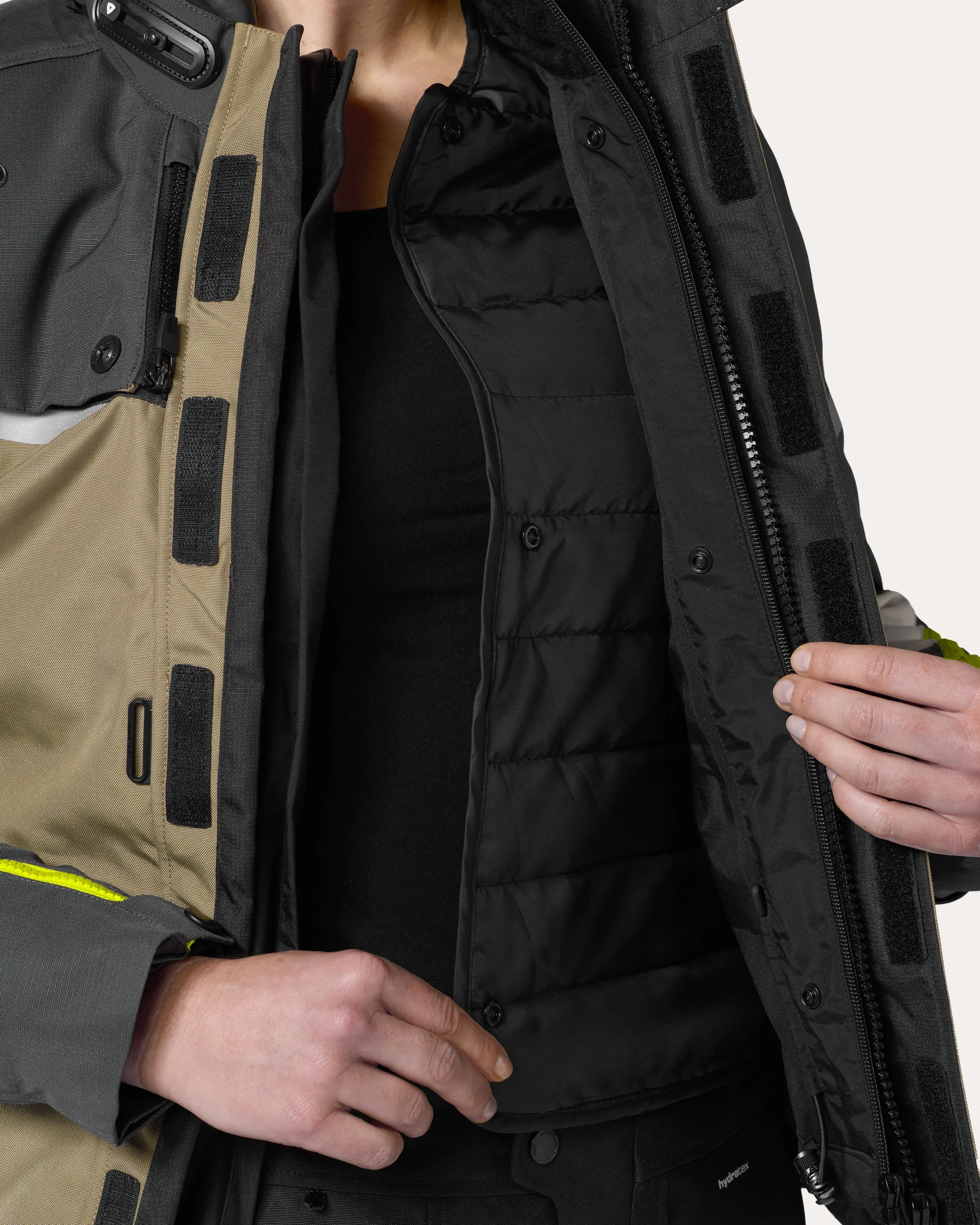 Jacket Outback 4 H2O Ladies | Silver-Black