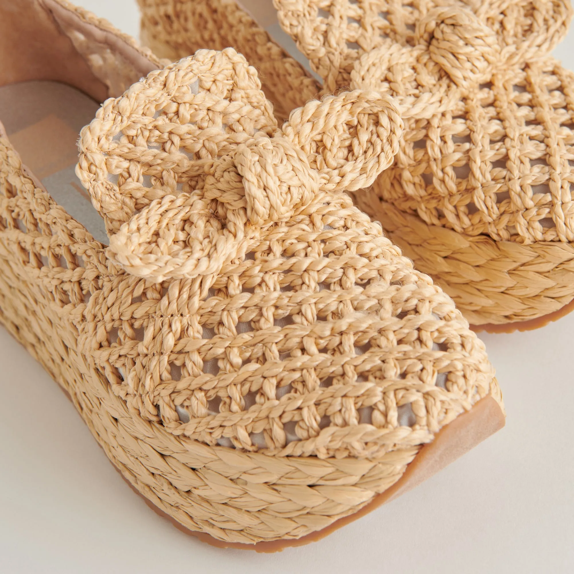 Jaka Light Natural Raffia Sneaker