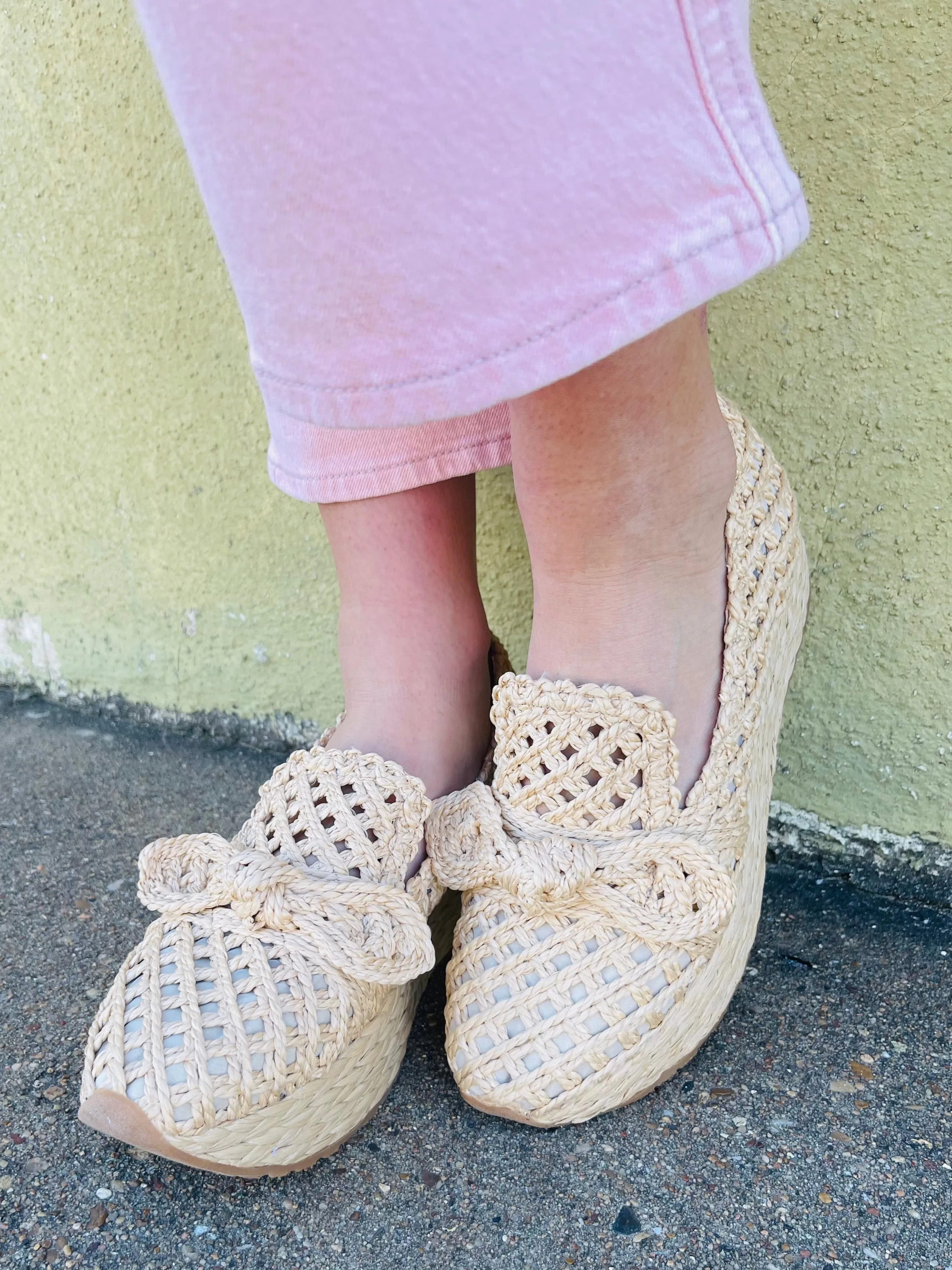 Jaka Light Natural Raffia Sneaker