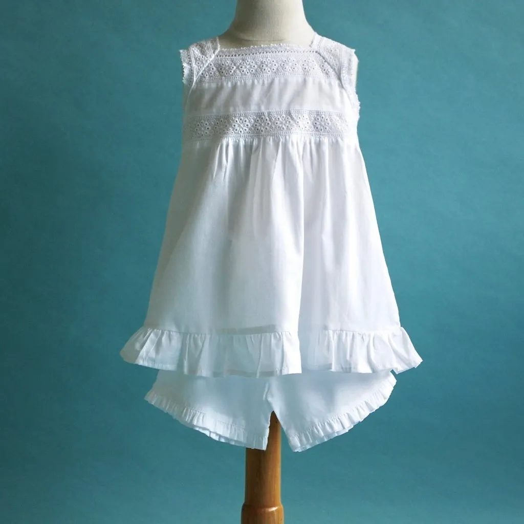 Jasmine Lacy Pyjamas with Shorts