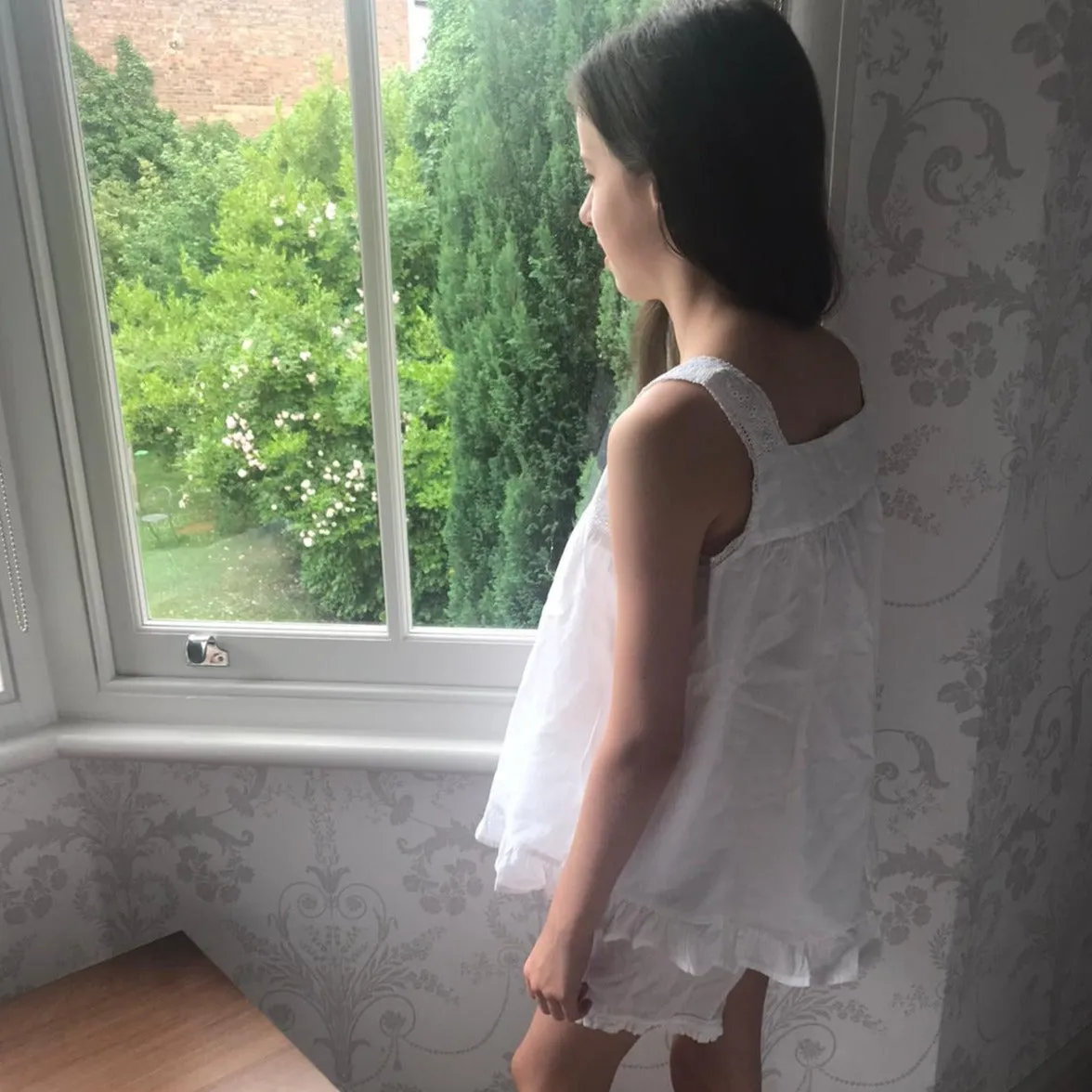Jasmine Lacy Pyjamas with Shorts