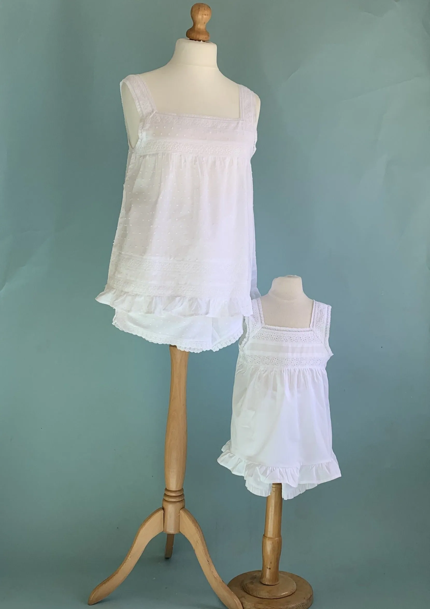 Jasmine Lacy Pyjamas with Shorts