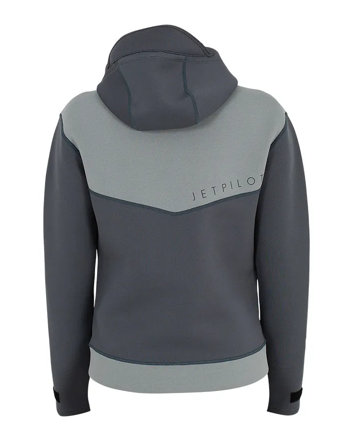 Jetpilot Womens 2mm Ladies Flight Tour Coat - Charcoal