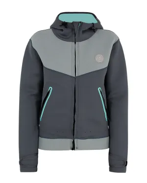 Jetpilot Womens 2mm Ladies Flight Tour Coat - Charcoal