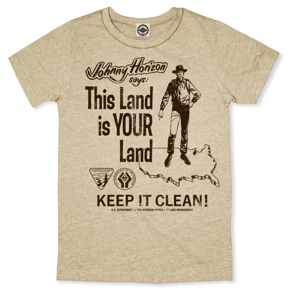 Johnny Horizon "This Land Is Your Land" Men's Tee