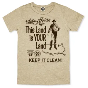 Johnny Horizon "This Land Is Your Land" Men's Tee