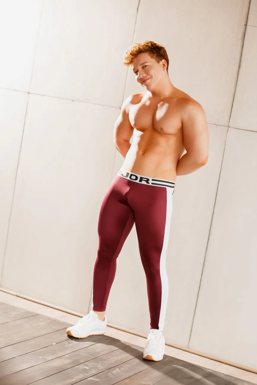 JOR 1453 Riders Athletic Pants Wine