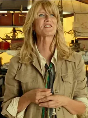 Jurassic World Dominion Ellie Sattler Brown Long Coat