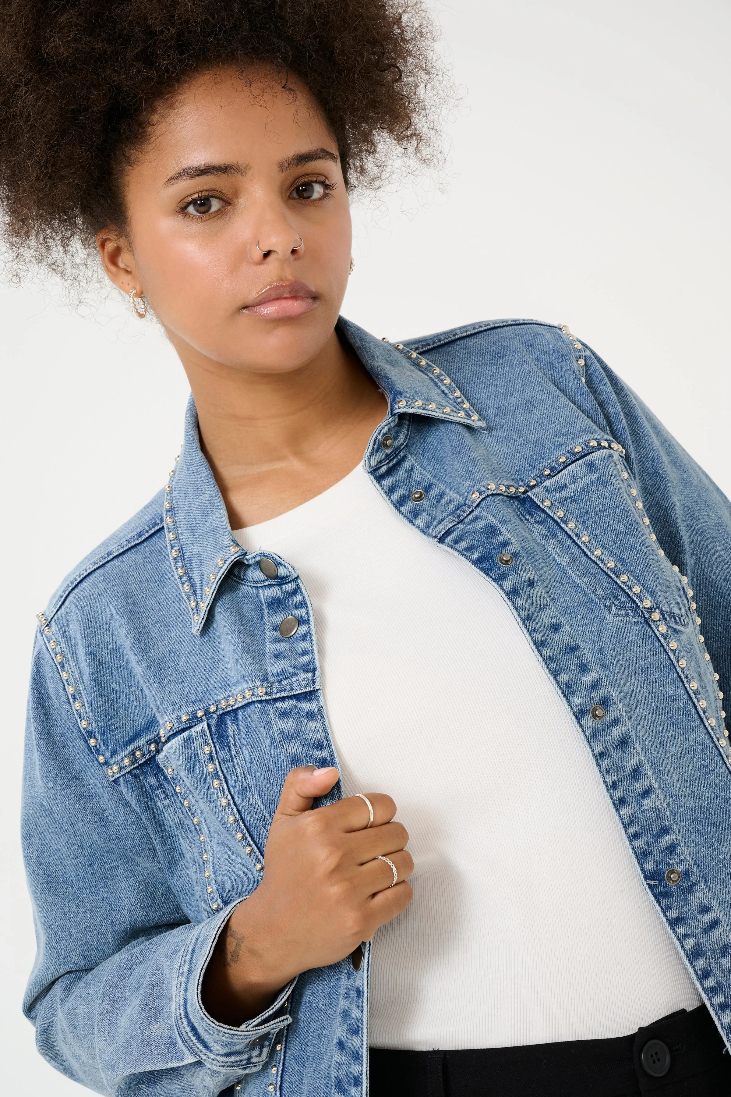 Kaffe Curve Darina Denim Jacket
