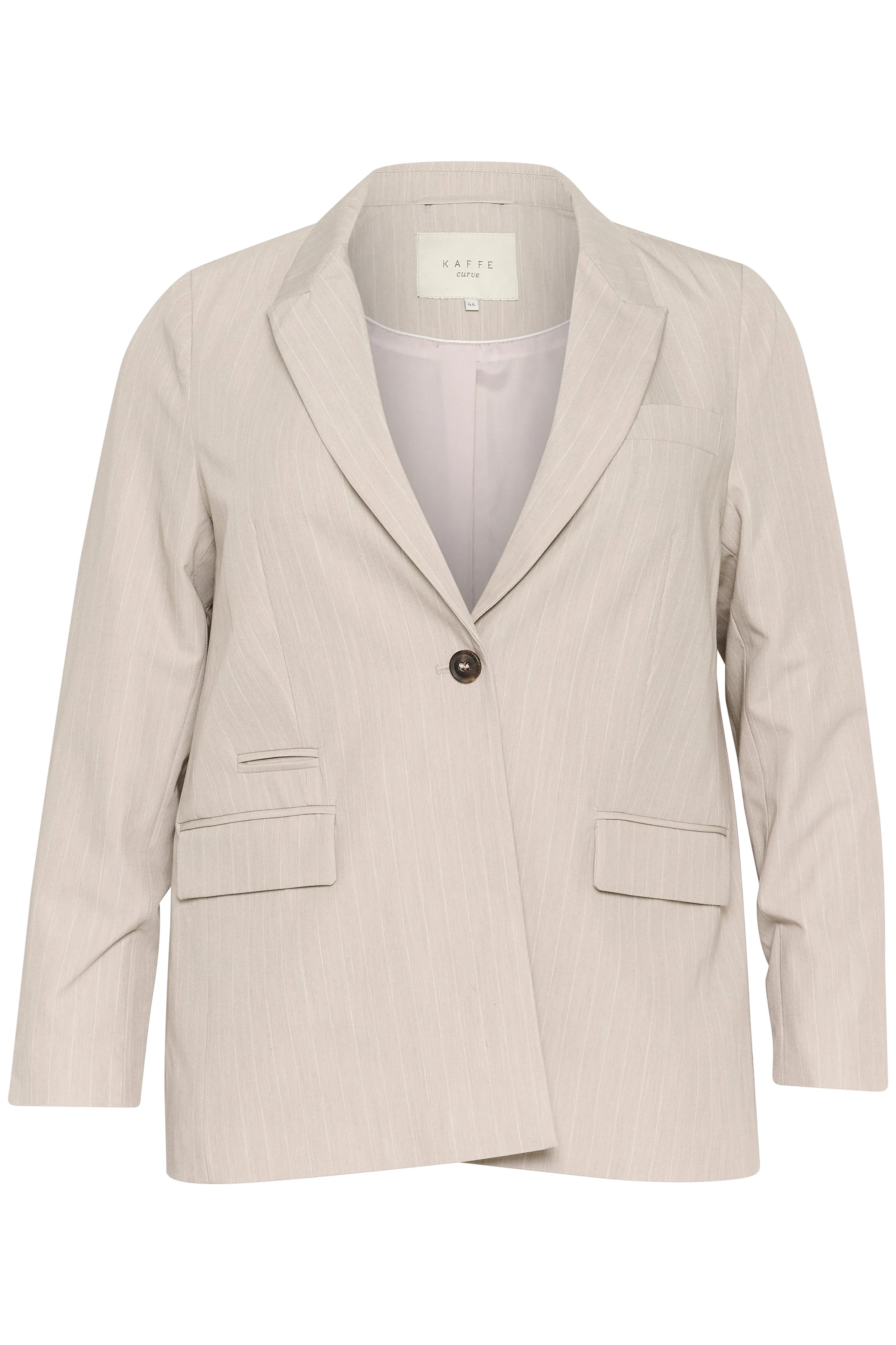 Kaffe Curve Esta Blazer in Cream