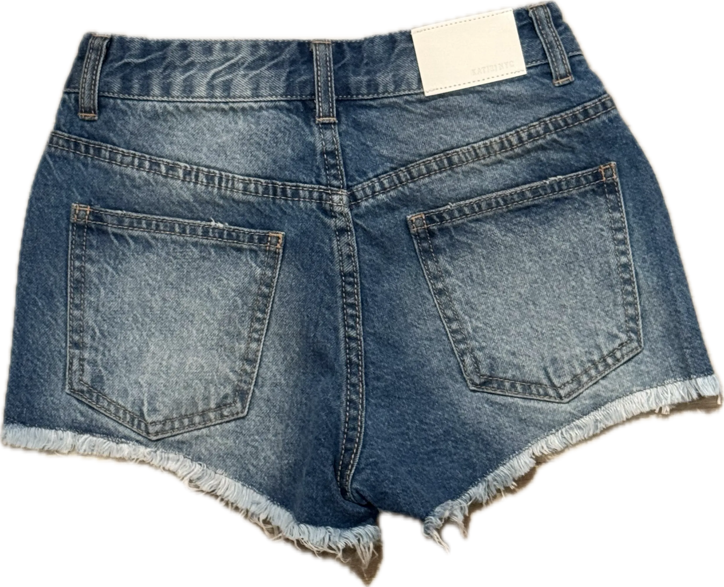 KATIEJ NYC- ORLANDO Shorts (light wash)