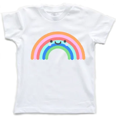 Kawaii Rainbow Kids T-Shirt
