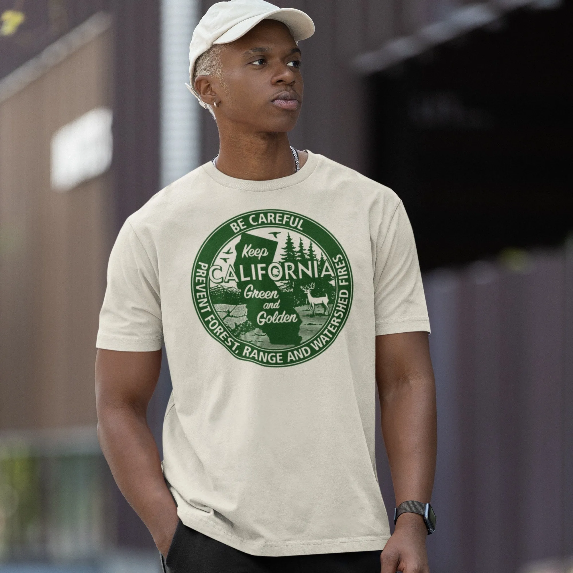 Keep California Green And Golden Men's Tee