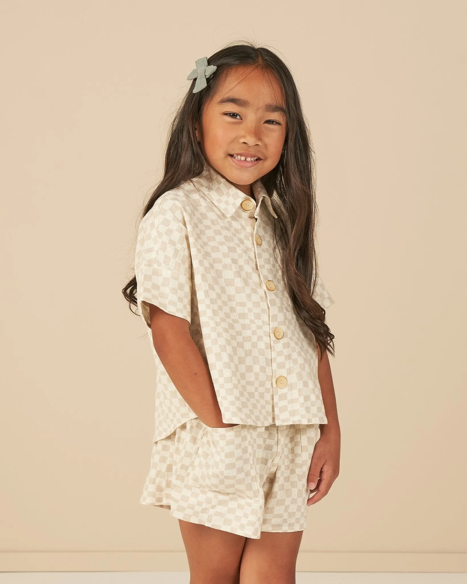 Kelli Set || Dove Check