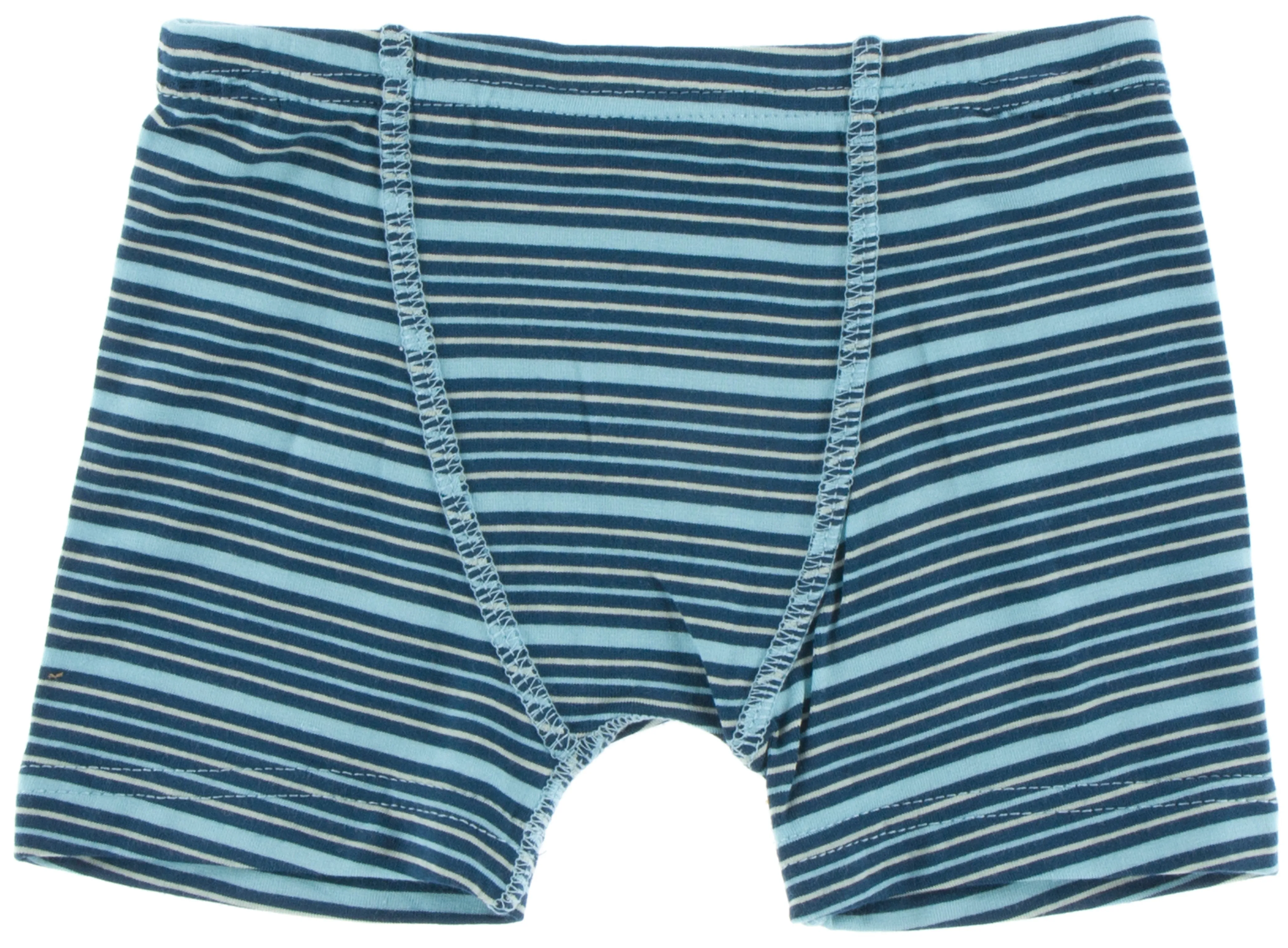 KicKee Pants Shining Sea Stripe & Soda Pop Caps Boxer Briefs Set