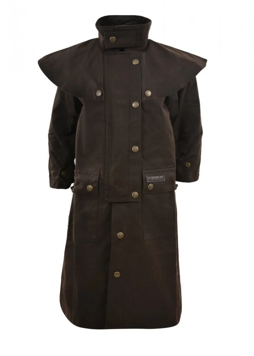 Kids High Country Oilskin Long Coat