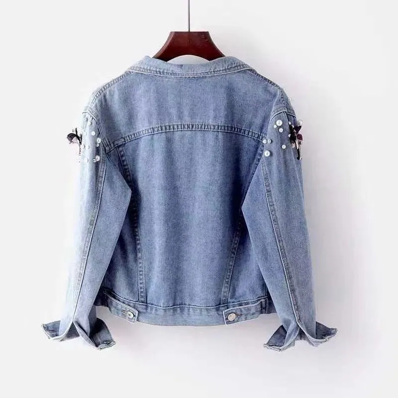 Korean Style Loose Short Style All-match Jacket  Women