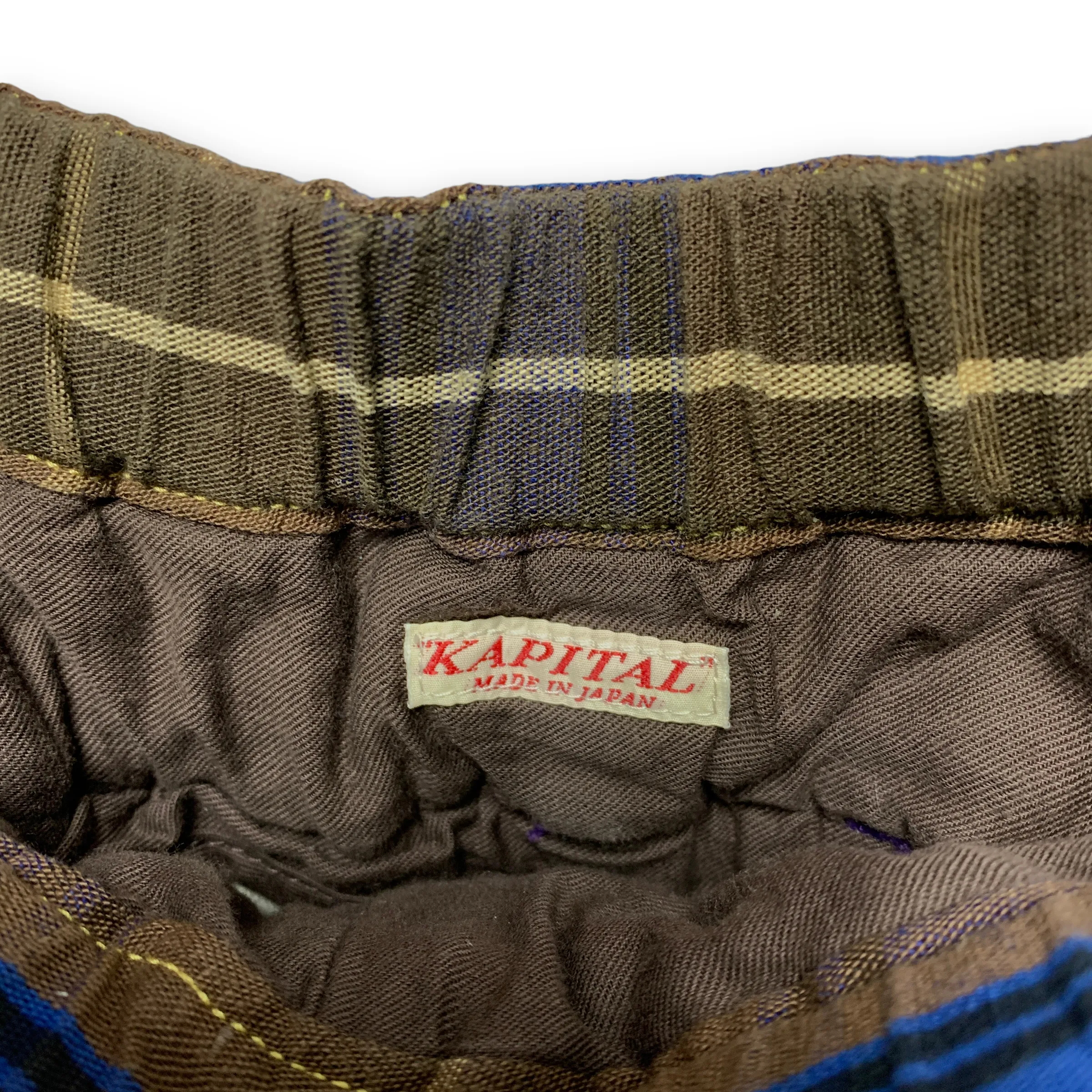 [L] Kapital ECO Baka Crazy Rope Carabiner Shorts