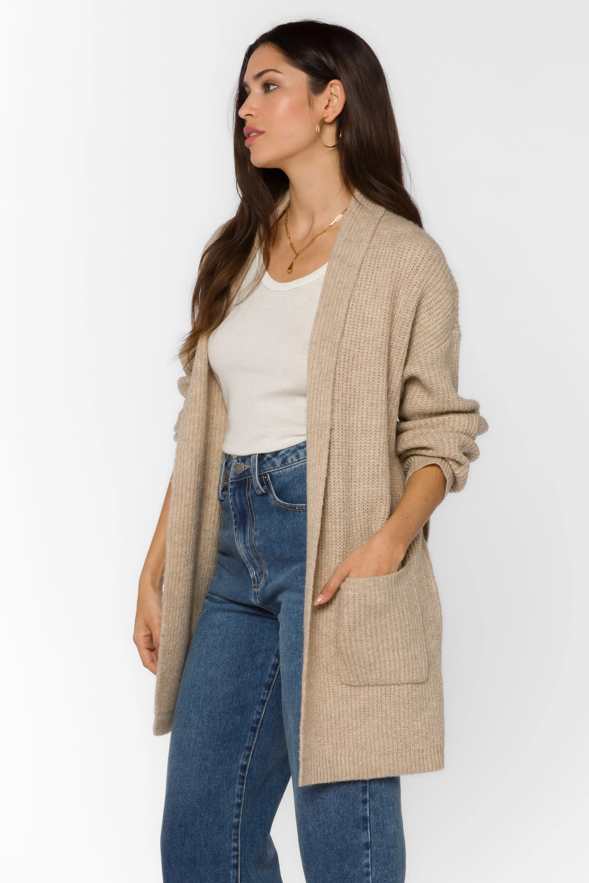 Landon Praline Sweater