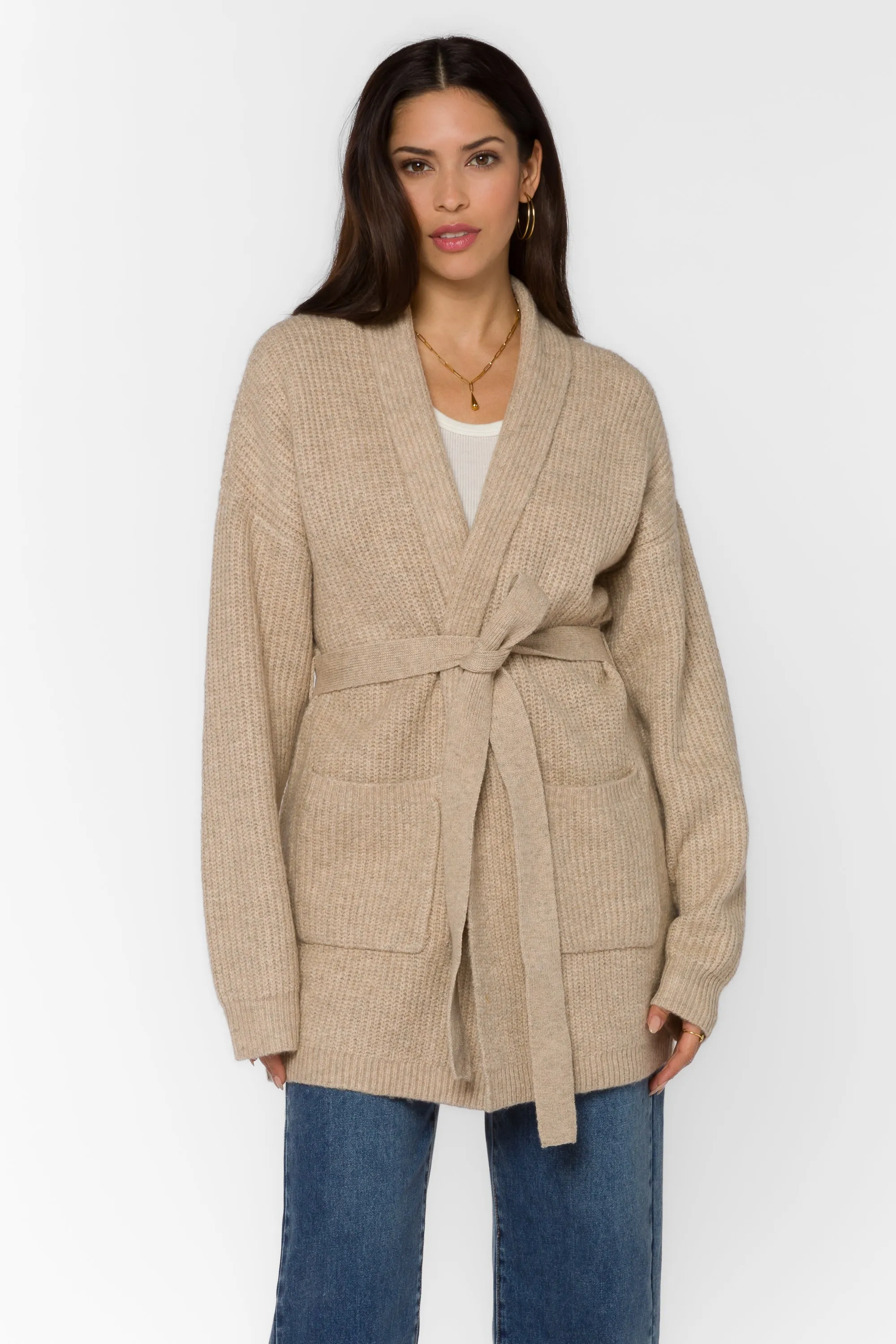 Landon Praline Sweater