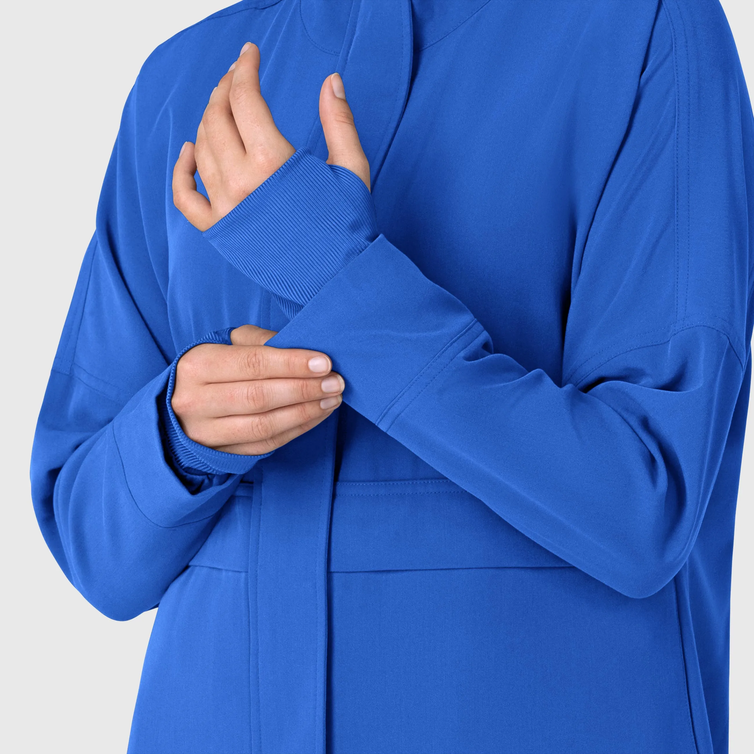 Layers 8132 Germs Happen Packable Scrub Jacket Royal