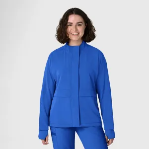 Layers 8132 Germs Happen Packable Scrub Jacket Royal