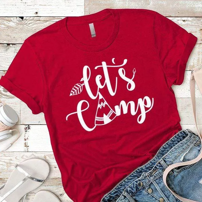 Lets Camp Premium Tees