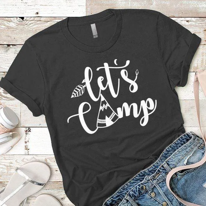 Lets Camp Premium Tees