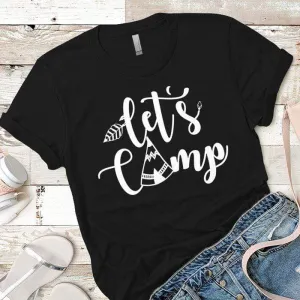 Lets Camp Premium Tees