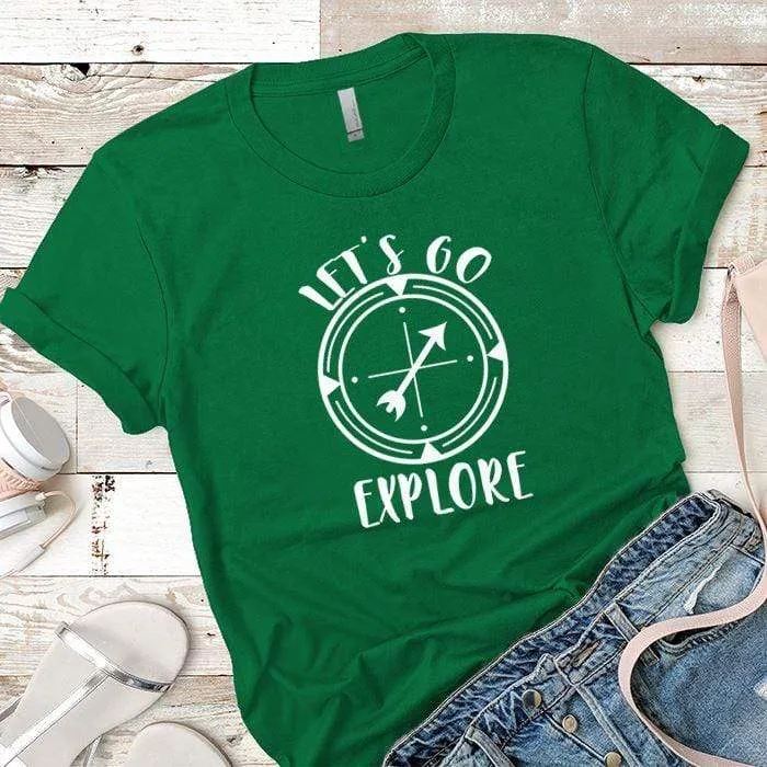 Let's Go Explore 2 Premium Tees