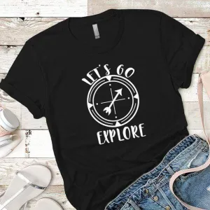 Let's Go Explore 2 Premium Tees