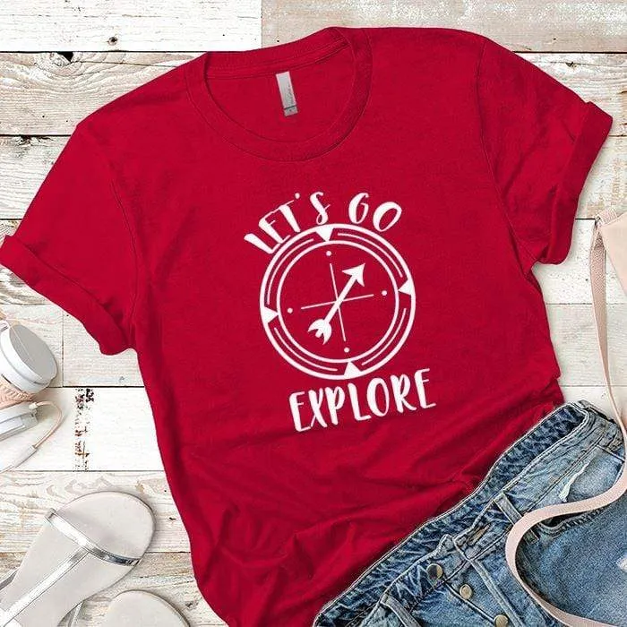 Let's Go Explore 2 Premium Tees
