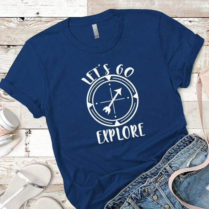 Let's Go Explore 2 Premium Tees