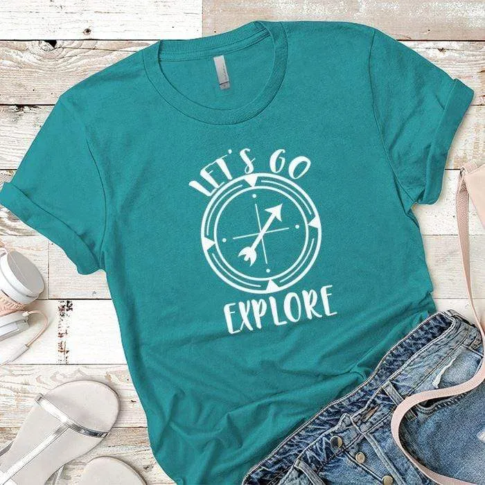 Let's Go Explore 2 Premium Tees