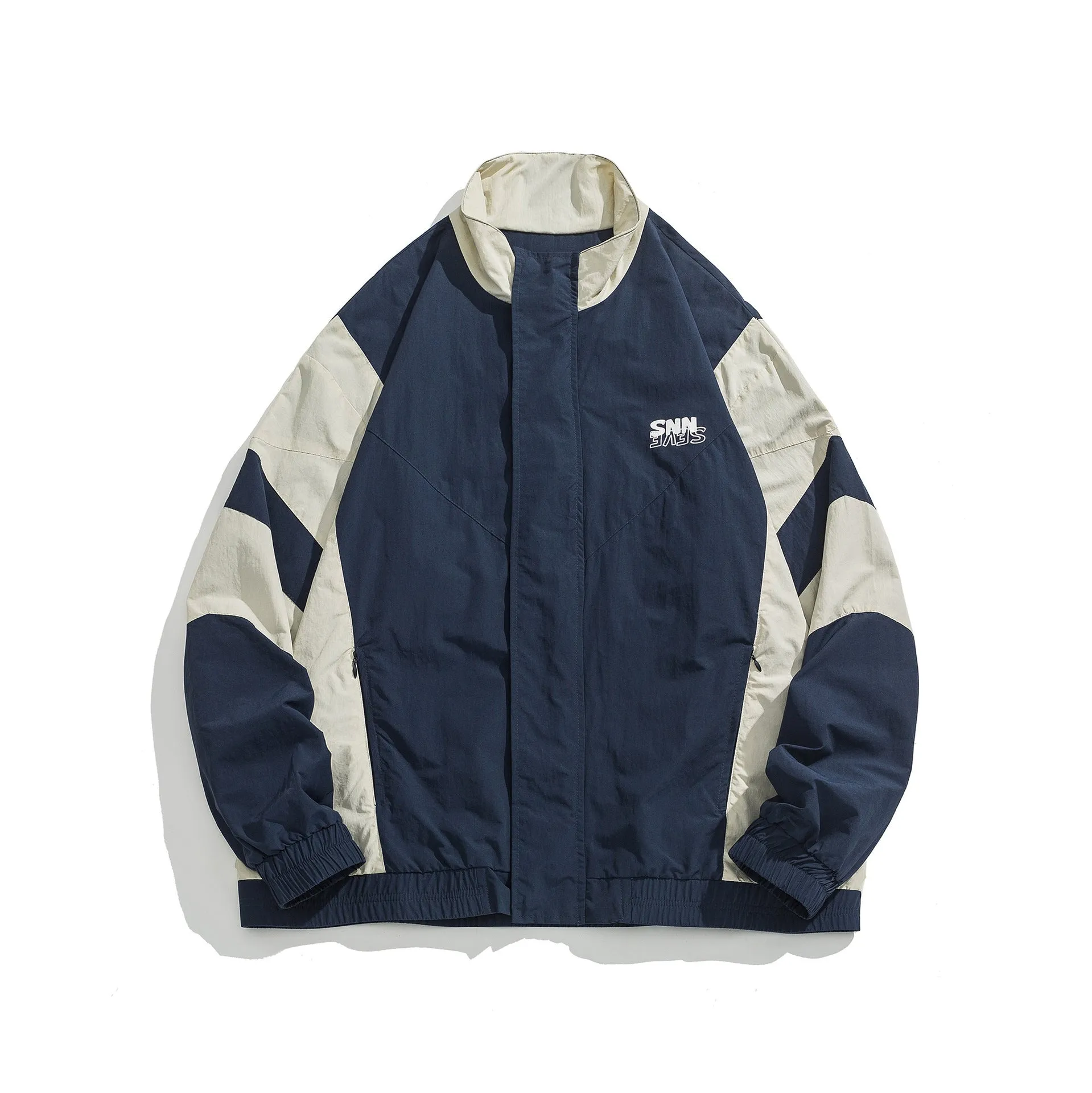 Letter Embroidery Casual Loose Jacket  Women