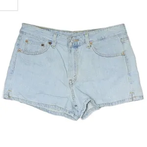 Levi's Light Wash 90's Booty Denim Jean Shorts 100% Cotton Juniors Size 11 EUC
