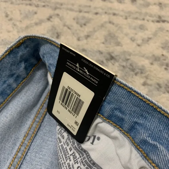 Levi’s Premium 501 Original Shorts NWT