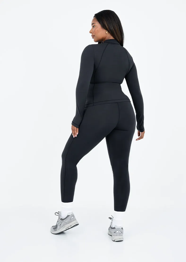 Life Zip Up Jacket Black