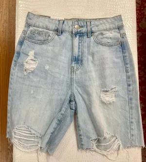 Light Denim Bermuda Shorts