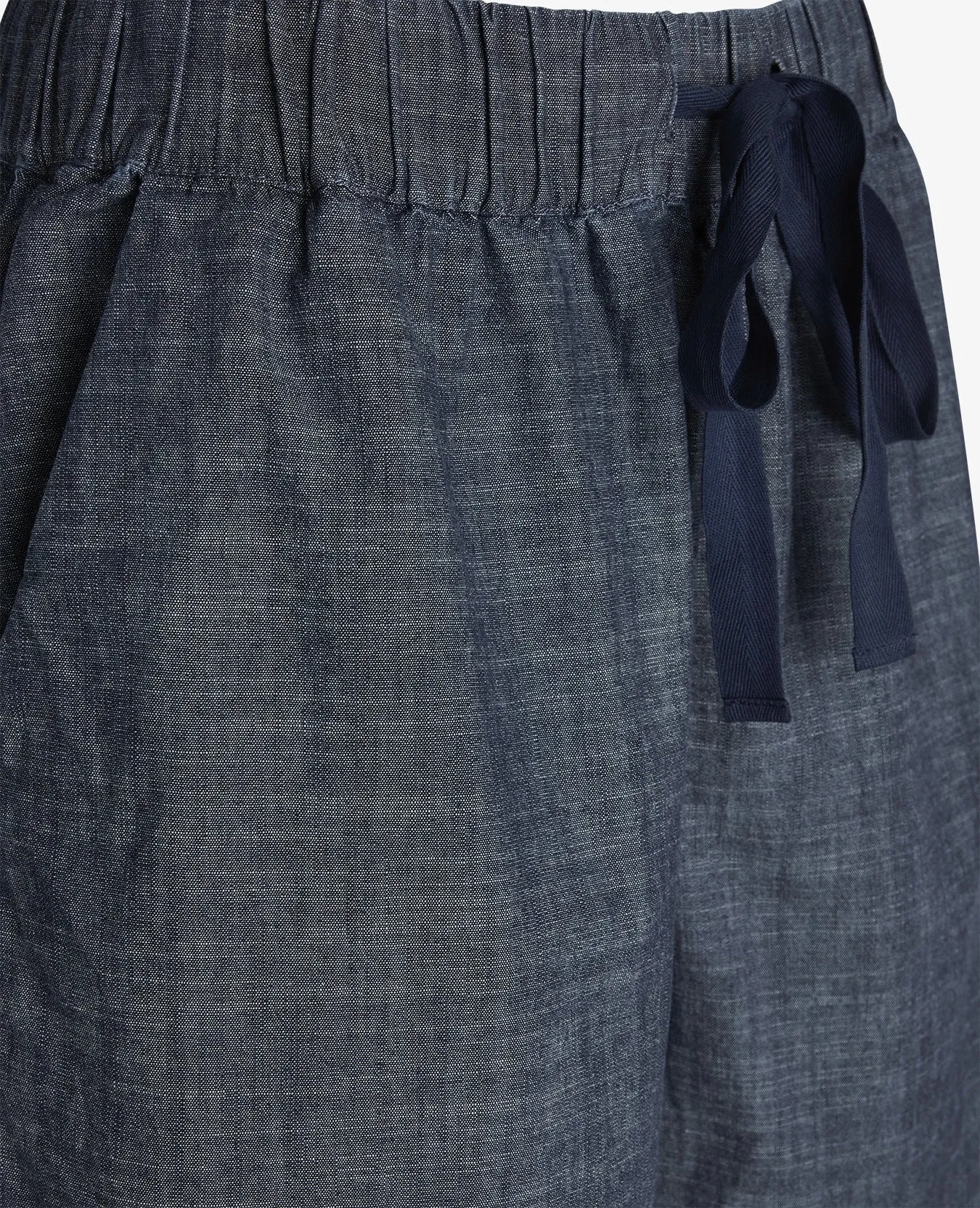 LIGHT WEIGHT INDIGO SHORTS