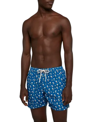 Lightweight fabric swim shorts Lighting with Snoopy print | SNOOPY PEANUTS® SPECIAL EDITION