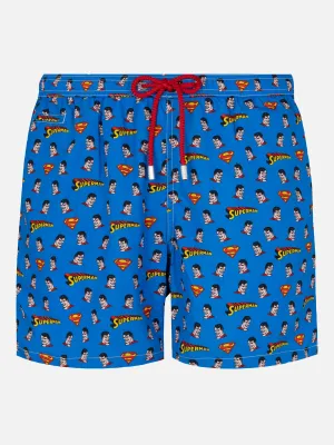 Lightweight fabric swim shorts Lighting with Superman print | MARVEL SPECIAL EDITION