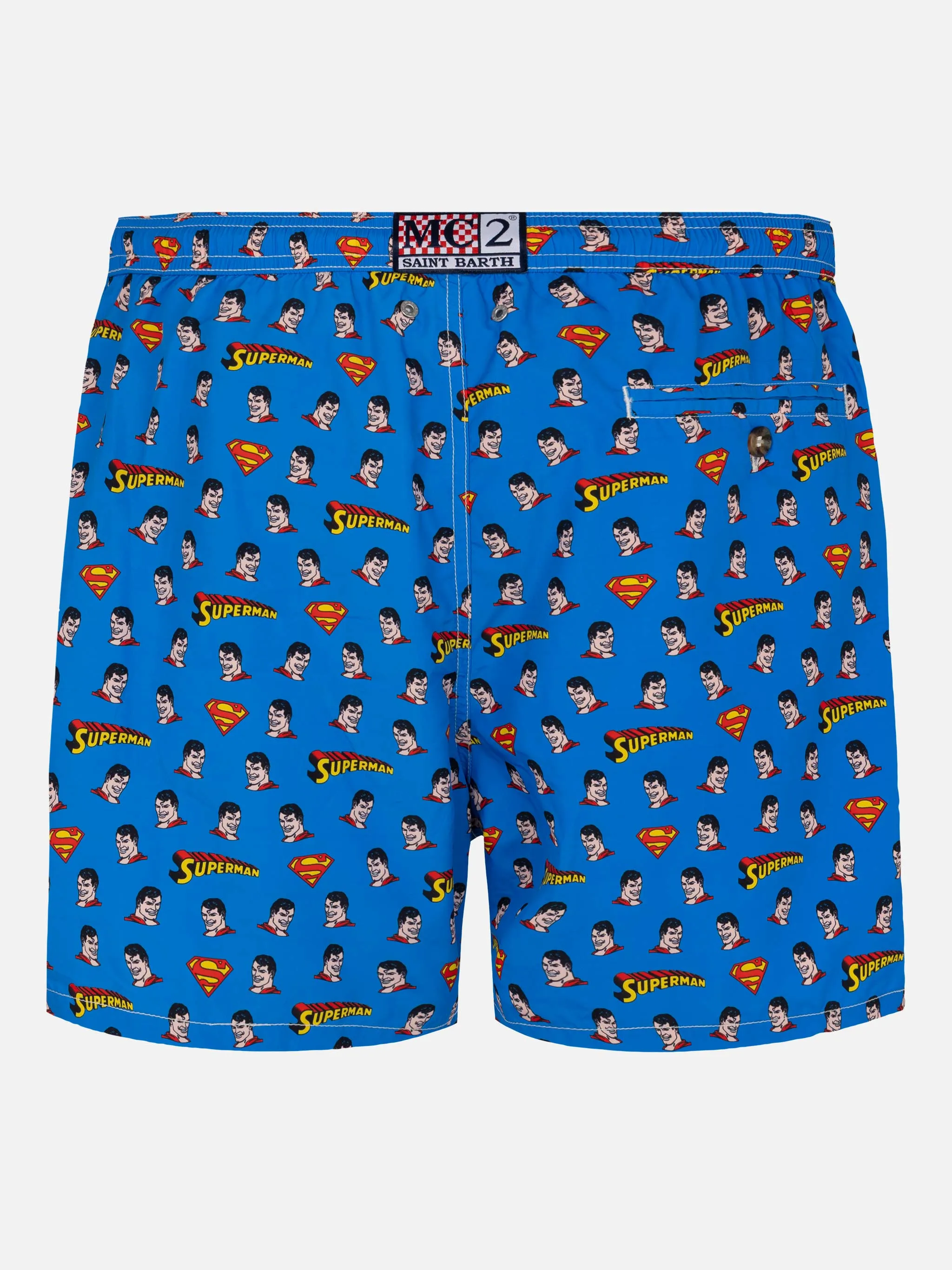 Lightweight fabric swim shorts Lighting with Superman print | MARVEL SPECIAL EDITION