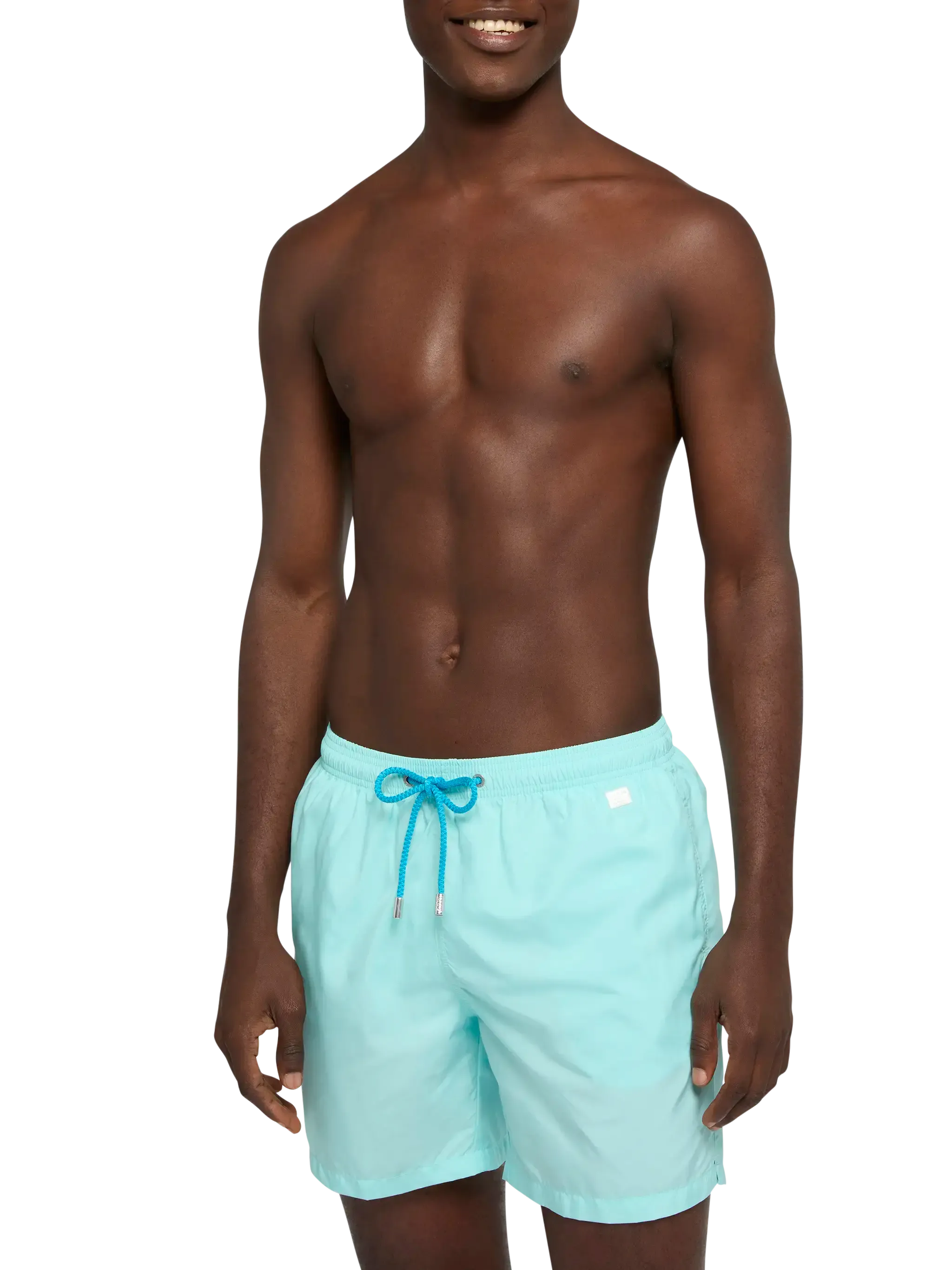 Lightweight fabric water green swim shorts Lighting Pantone | PANTONE® SPECIAL EDITION