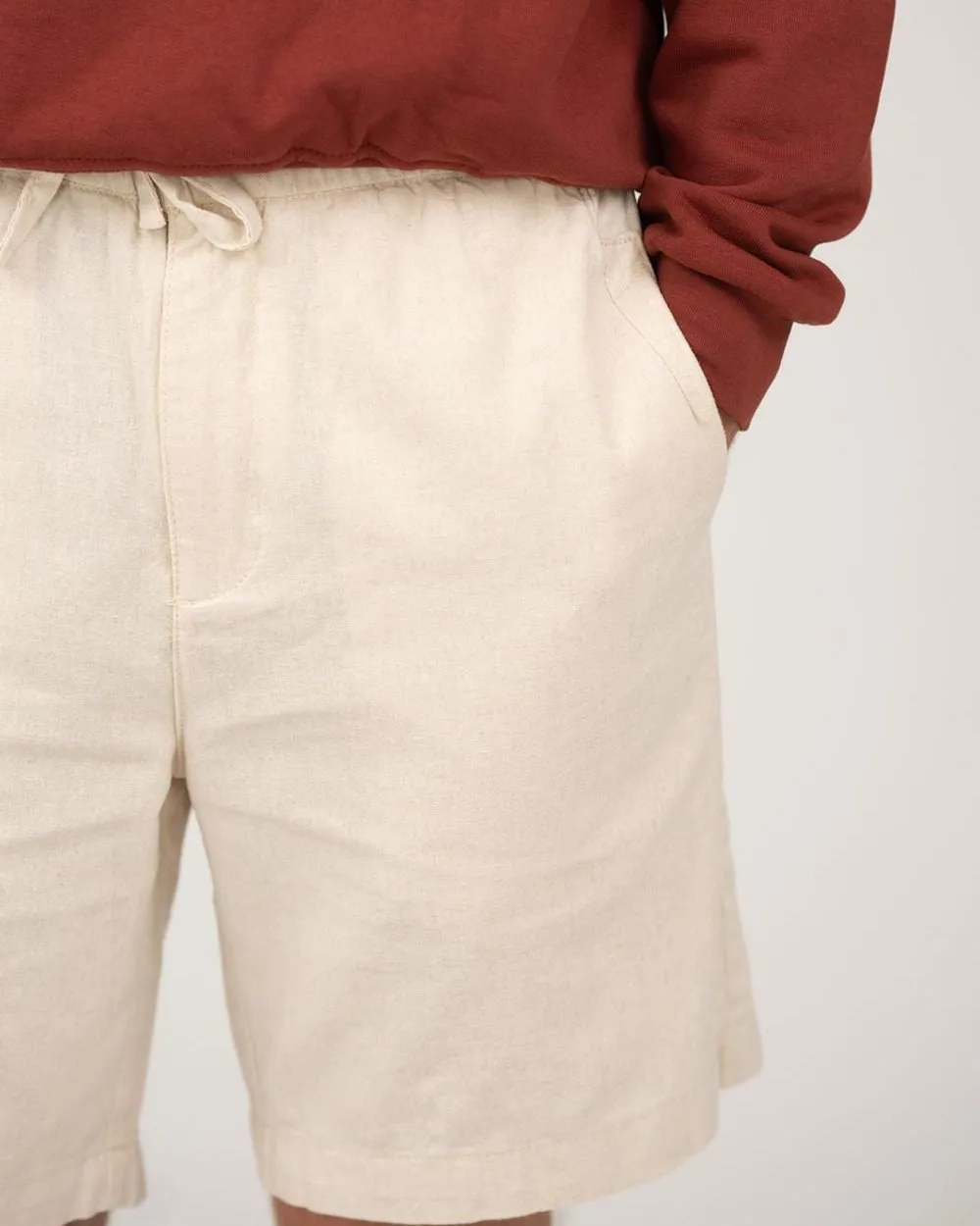 Linen Shorts Beige / Ruths 120 years