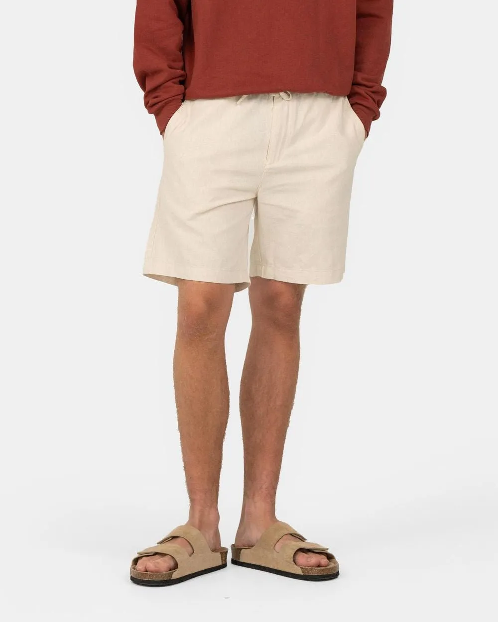 Linen Shorts Beige / Ruths 120 years