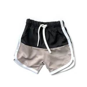 Little Bipsy Hybrid Play   Swim Shorts - Sand