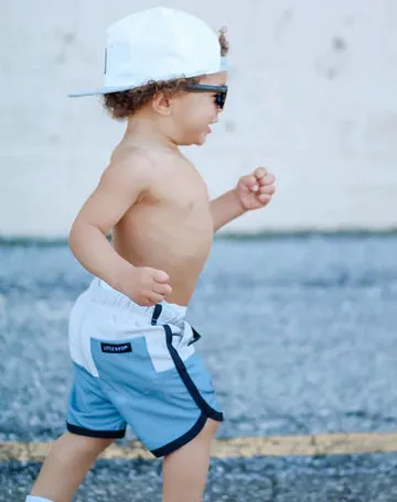 Little Bipsy Hybrid Play   Swim Shorts - Waves